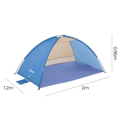 Carpa Playa Cortavientos Bestway 2 Personas + Bolso Carpa Playa Cortavientos Bestway 2 Personas + Bolso