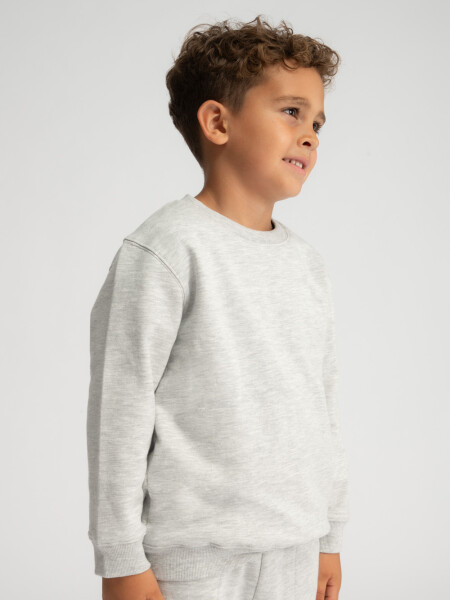 Buzo deportivo Gris Melange