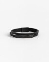 Pulseras Flexibles PU Pulsera Flexible Men´s Collection - Negro