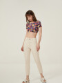 Pantalon Debachen Beige Claro
