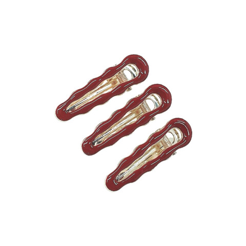 Broche pinzas bordó x3 Broche Pinzas Bordó X3
