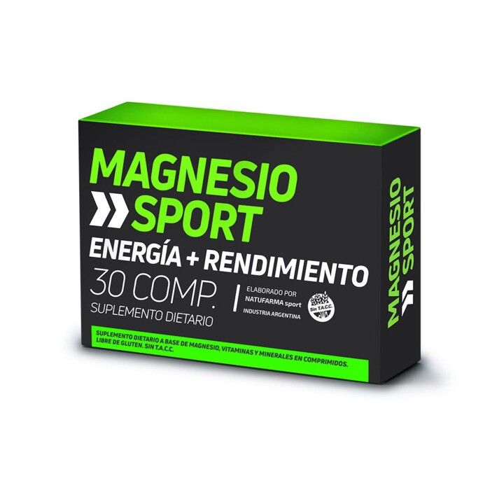 NATUFARMA MAGNESIO SPORT CJ X 30 COMP. única