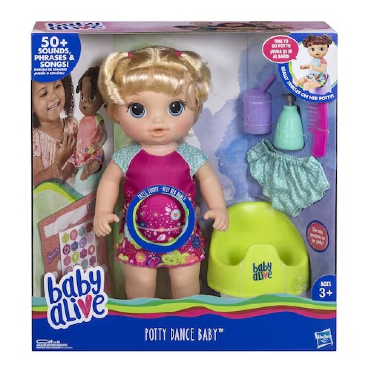 Muñeca Baby Alive Bebé Va Al Baño 