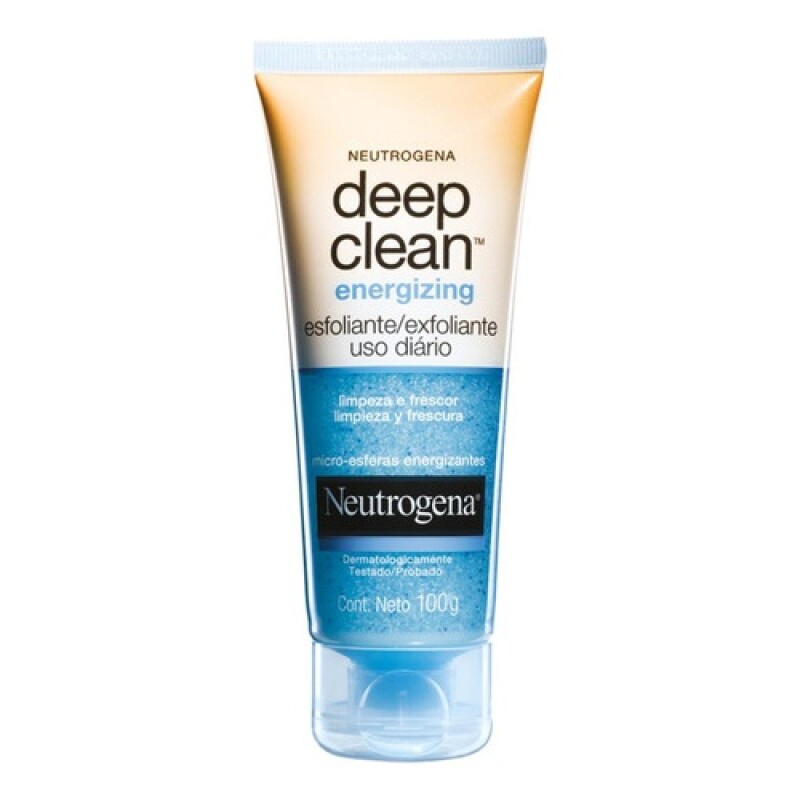 Exfoliante de uso diario Neutrogena Deep Clean Energizing 100gr Exfoliante de uso diario Neutrogena Deep Clean Energizing 100gr