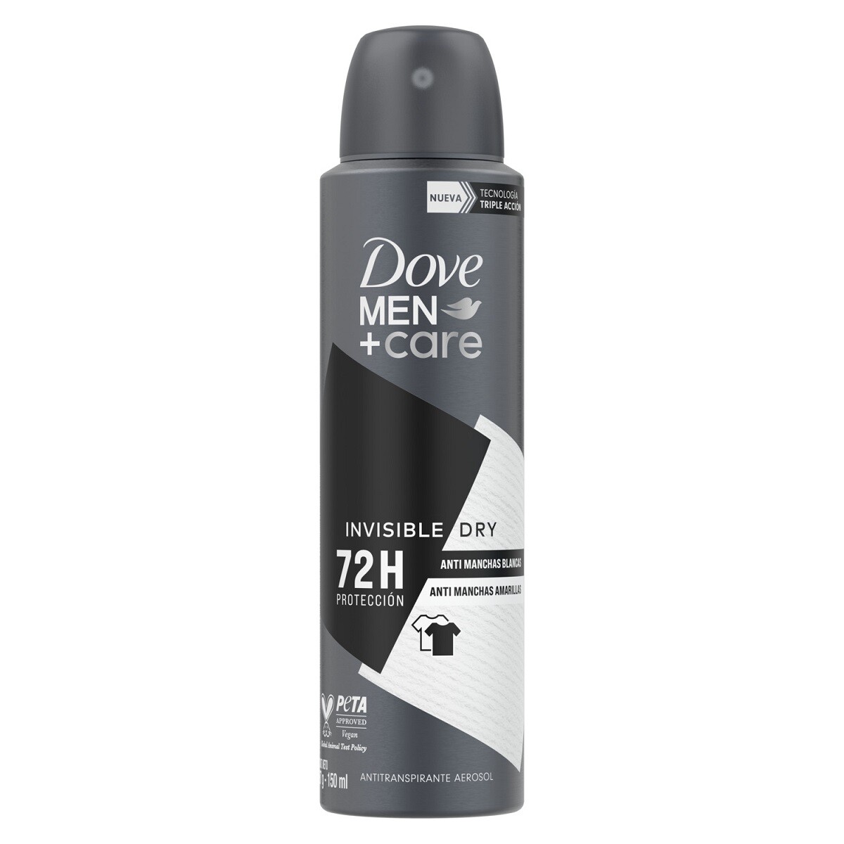 Desodorante Aerosol Dove Men Invisible Dry 89 Grs. 