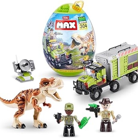 Figura Dino Adventure Max Mega Huevo 304 Piezas 001