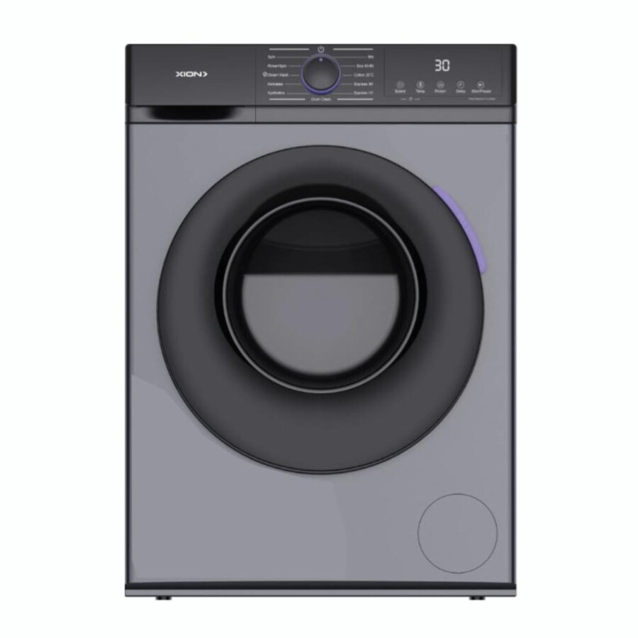 Lavarropas carga frontal 6Kg Gris Inverter Xion XI-LAV66X Lavarropas carga frontal 6Kg Gris Inverter Xion XI-LAV66X