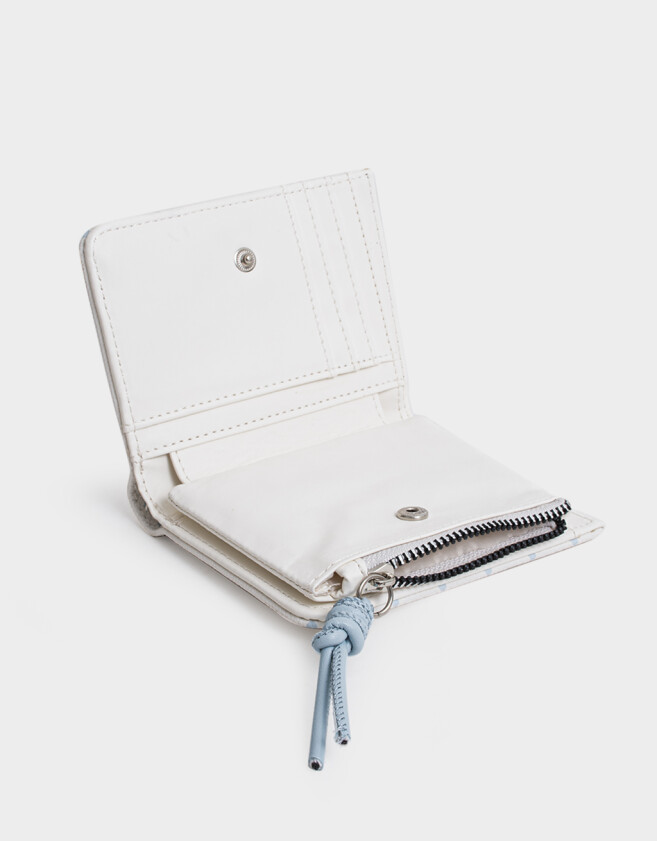 Billetera Billetera Cuerina Crudo - Blanco Crudo