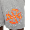 Short NIKE M J SPRT DNA HBR FLC SHORT CARBON HEATHER Gris Claro-naranja