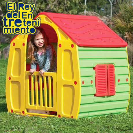 Casita Starplay Casa Infantil Plastico 102x109x90 Stp010561