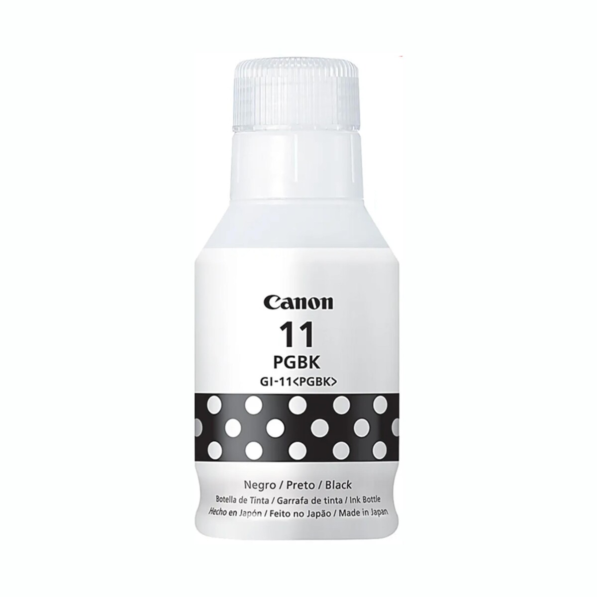 Botella De Tinta CANON GI-11 Capacidad 135ML Negra 