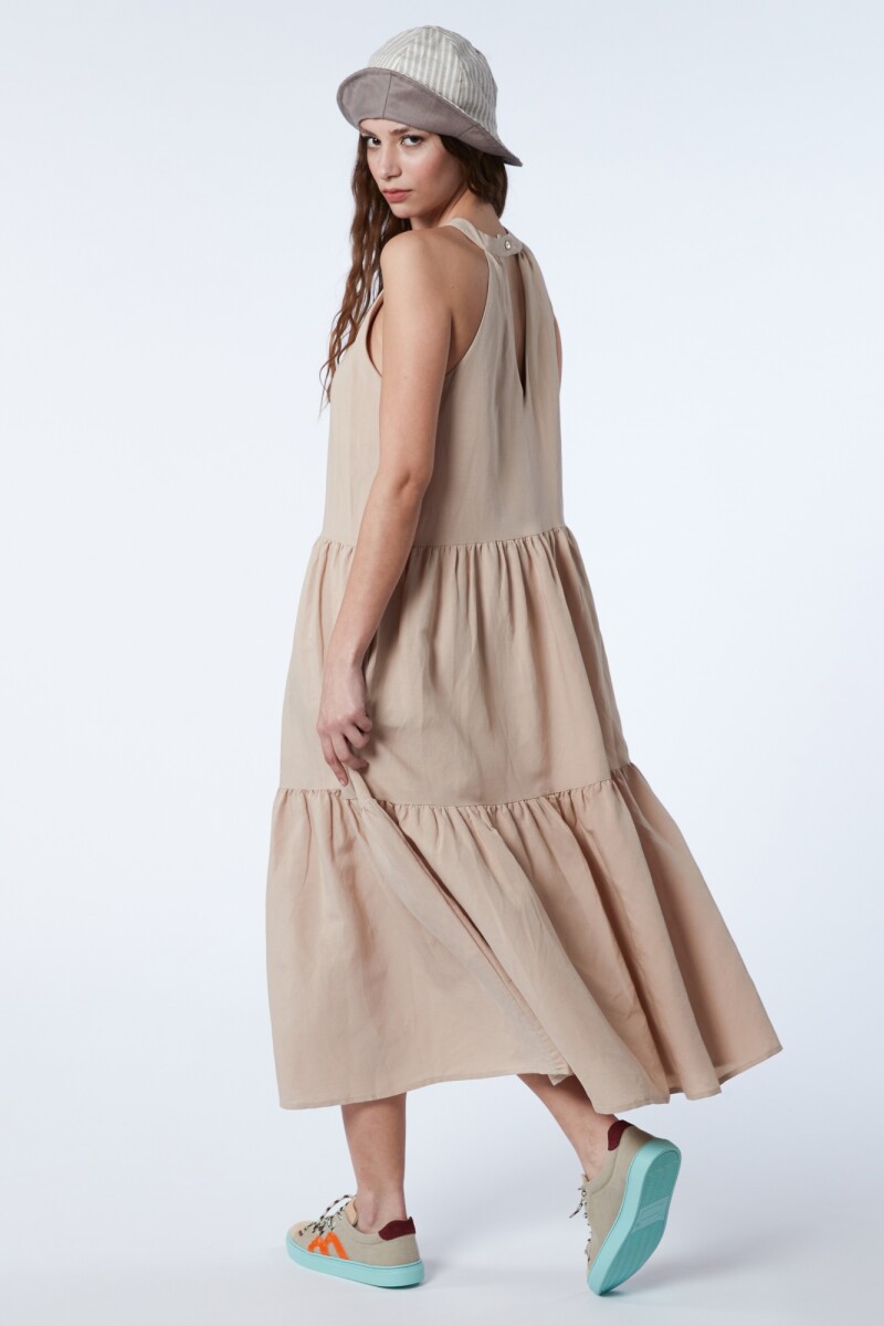 Vestido Beige