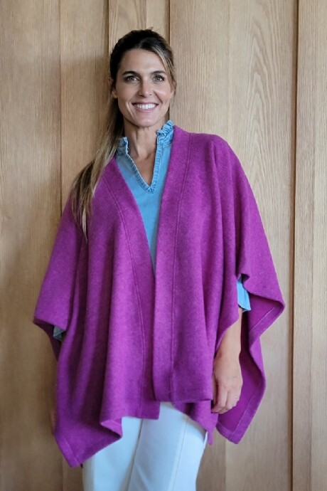 Ruana Cerdeña Magenta