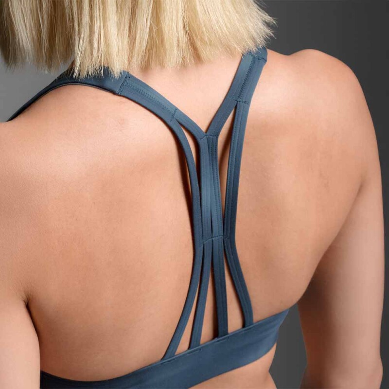 Bra Training Form Strappy Mujer Dark Sage Glass Grad/dark Sage