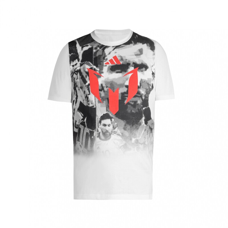 REMERA adidas MESSI WHITE