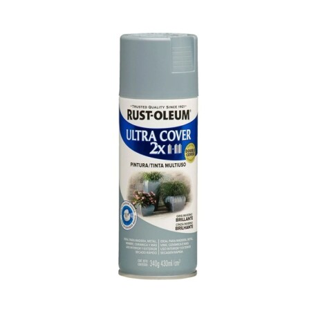 Pintura en Aerosol Marfil Brillante Rust-Oleum Ultra Cover 2X Doble Cubrimiento Pintura en Aerosol Marfil Brillante Rust-Oleum Ultra Cover 2X Doble Cubrimiento