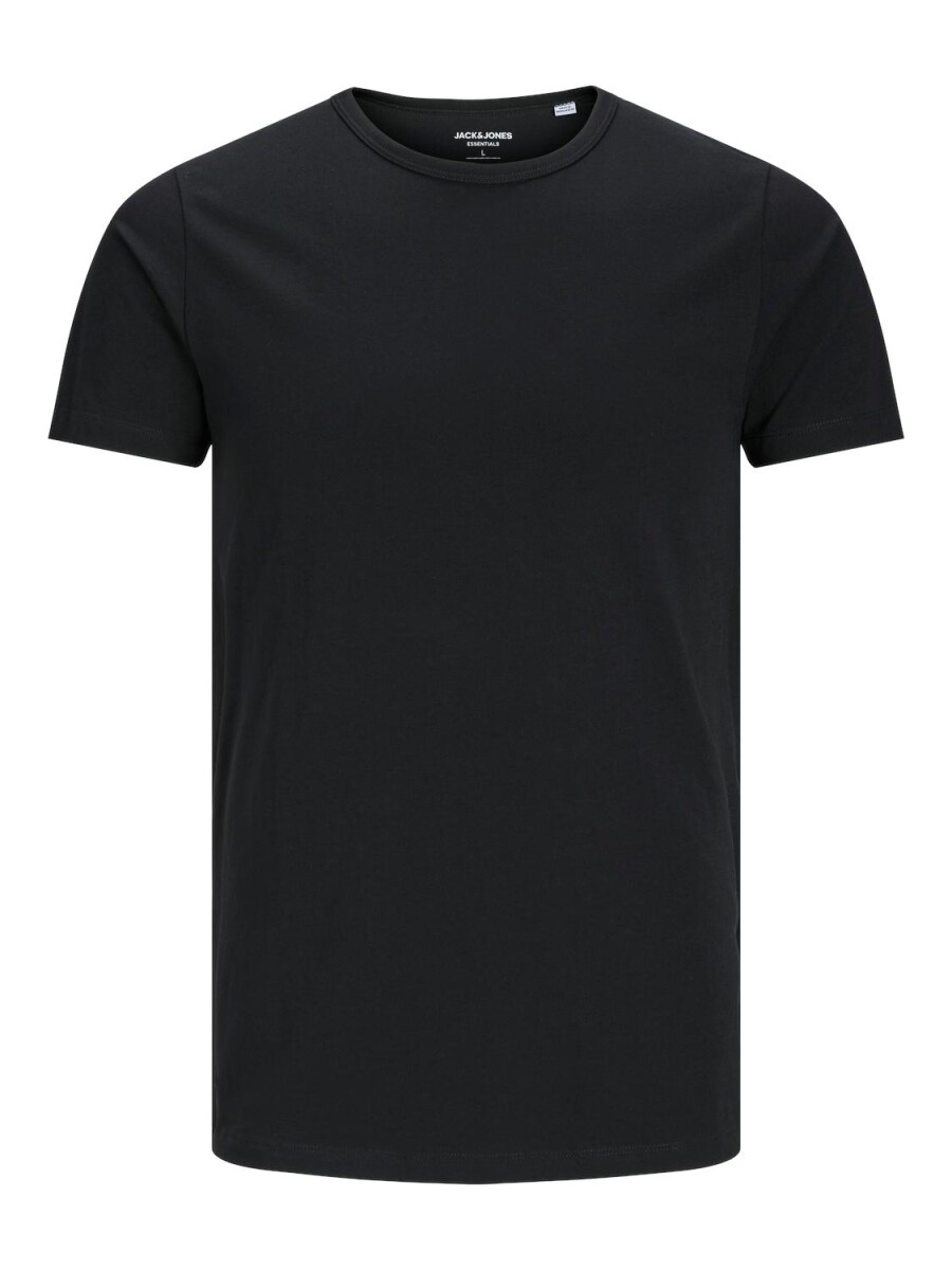 Camiseta Basic Regular Fit - Black 