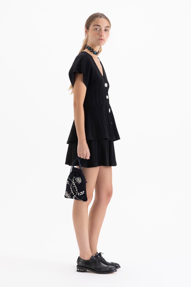 CARDIGAN LINES Negro