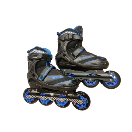 Roller Patines 4 Ruedas Lineal Suxfly Regulables Azul