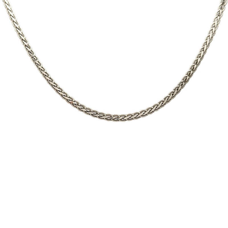 Cadena Trenza - Plata 925 - Sin Piedra - CD3332 sinpiedra