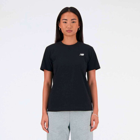 Remera Camiseta Small Logo De Mujer Negro