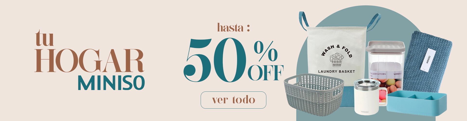 Hogar hasta 50% off