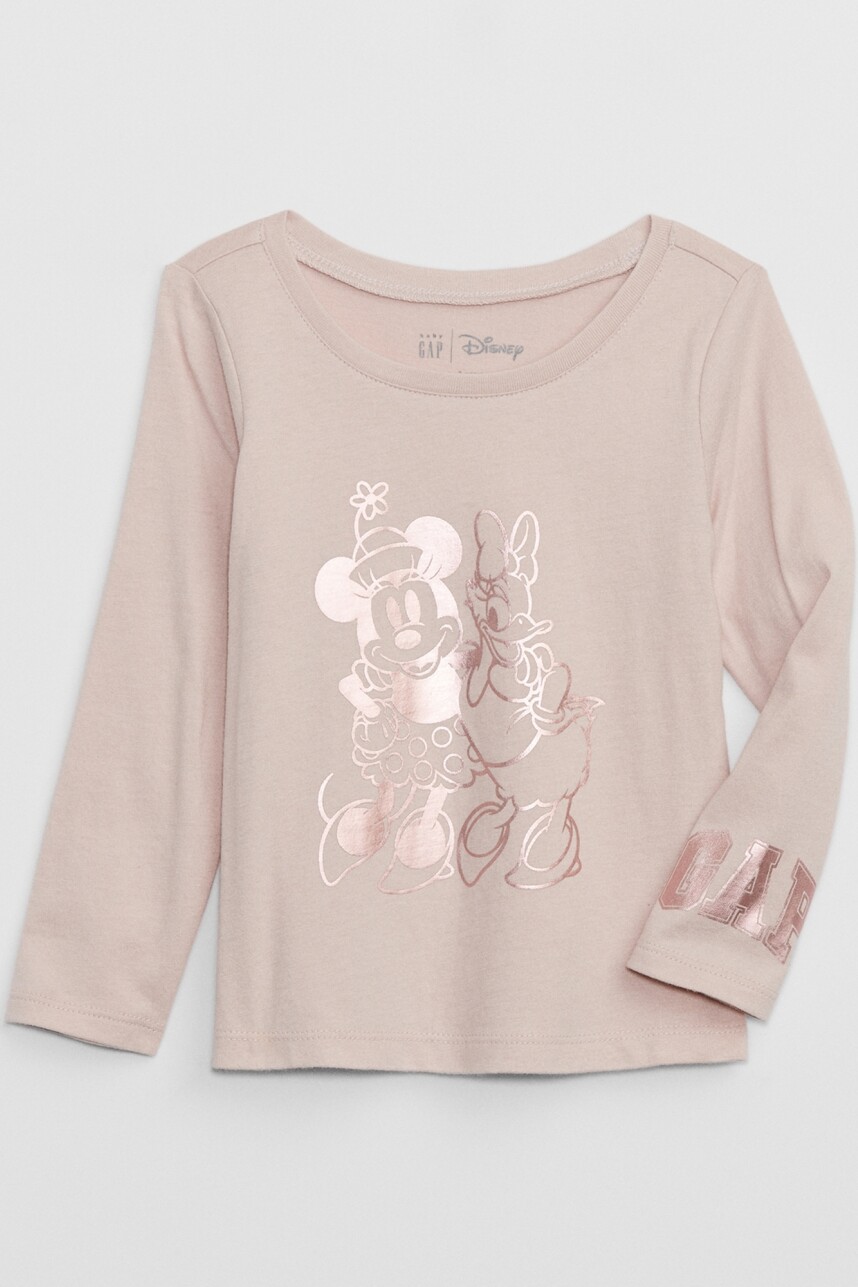 Remera Disney Marga Larga Toddler Niña Dull Rose