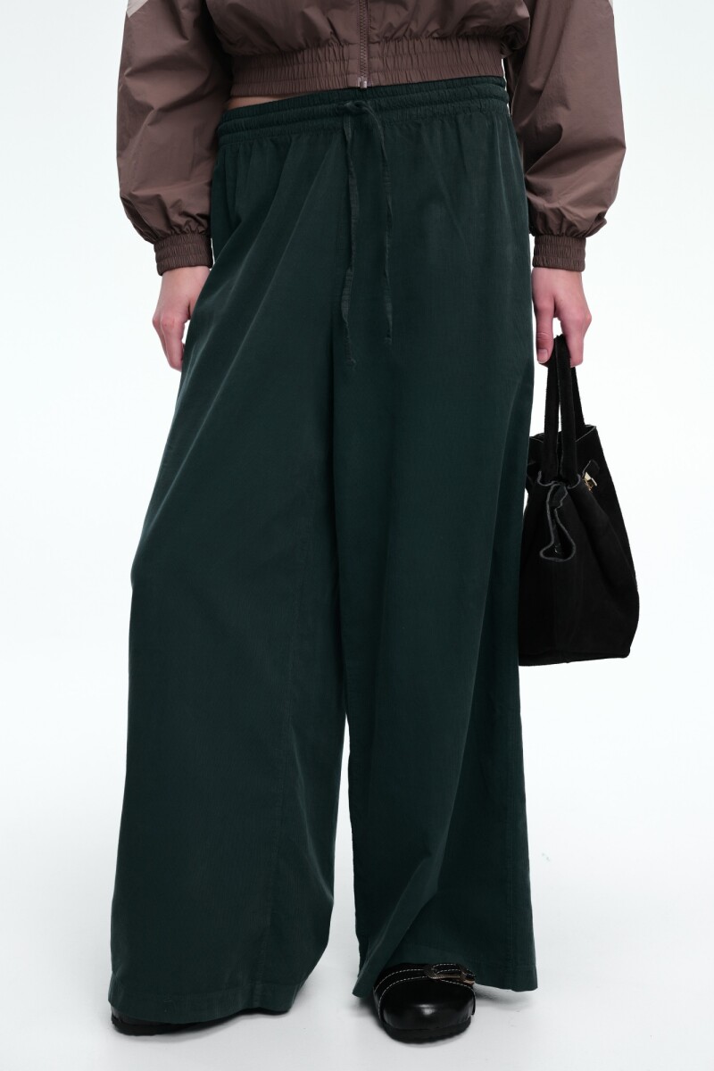PANT RELAXED Verde