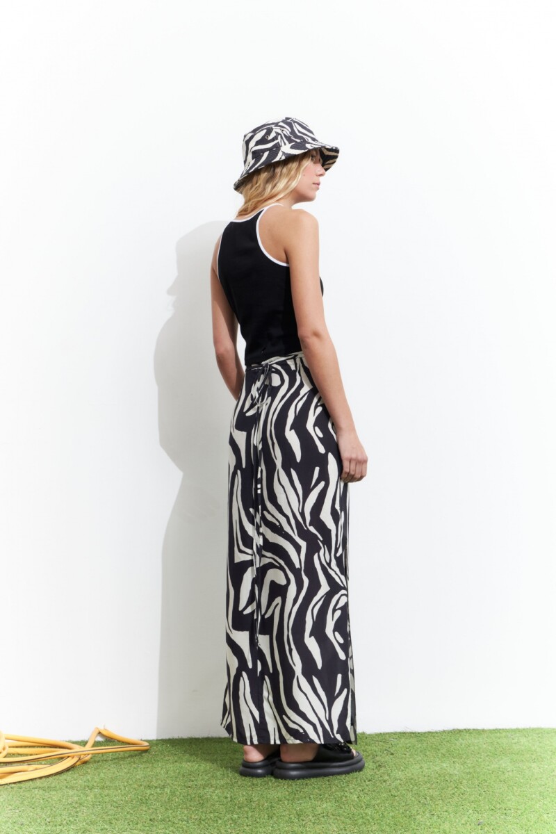Top bordado daydream negro