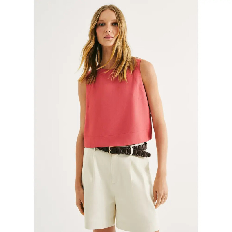 CAMISETA REGATA FEM ROSA MEDIO