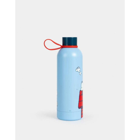 Botella Metálica Snoopy Azul Celeste