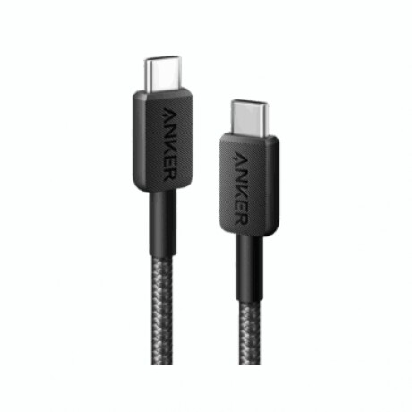 Cable ANKER USB-C A USB-C Longitud 1M - Black Cable ANKER USB-C A USB-C Longitud 1M - Black