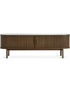 Mueble TV LYNGVIG 160cm 2 puertas persi roble osc Mueble TV LYNGVIG 160cm 2 puertas persi roble osc
