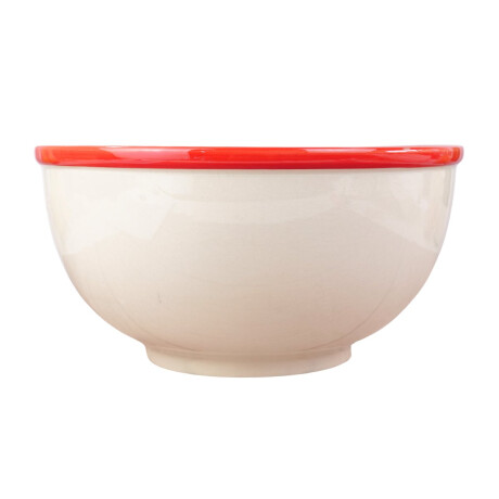 Bowl de ceramica rojo/beige Bowl de ceramica rojo/beige