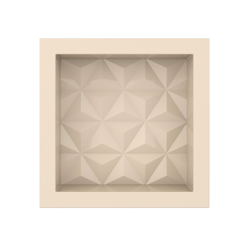 ESTANTE P/EMPOTRAR MARMOL SINTETÉTICO 30x30 CM BEIGE Estante P/empotrar Marmol Sintetético 30x30 Cm Beige