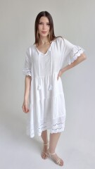 Vestido praga Blanco