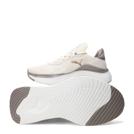 Championes de Mujer Puma Softride Mayve 2 Beige - Gris