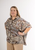 Camisa de seda Turkia Camisa de seda Turkia