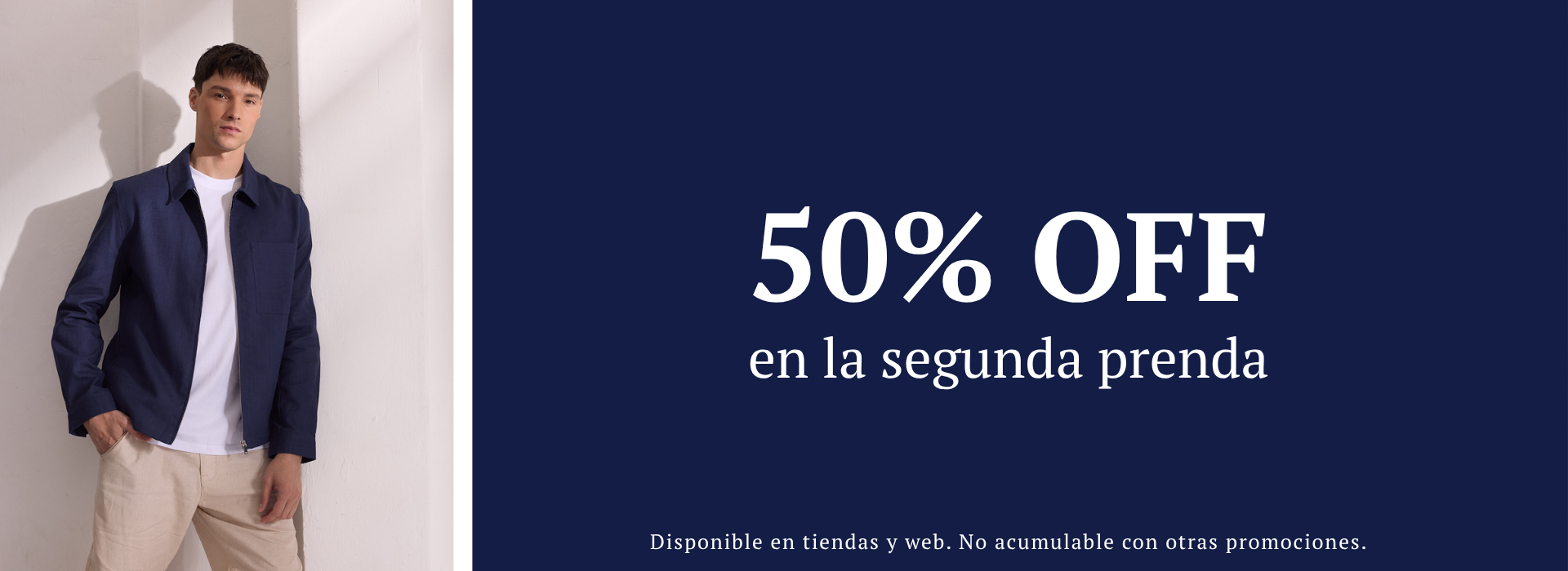 Segunda al 50% OFF