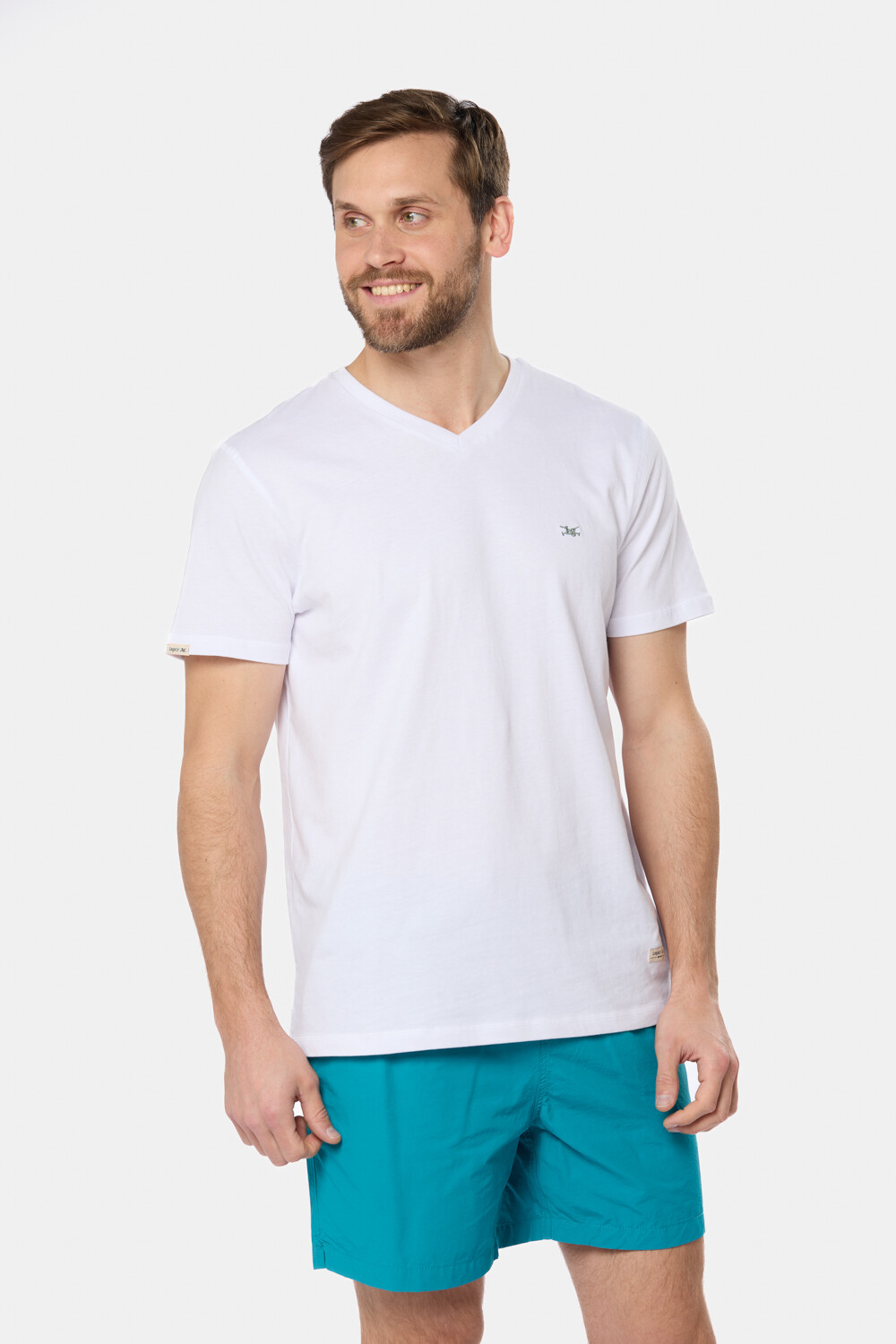 SHORT DE BAÑO LISO Verde Claro