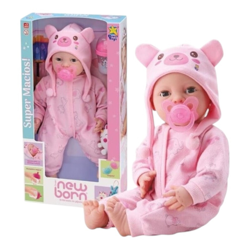 Muñeca bebé recién nacida con pijama New Born Muñeca bebé recién nacida con pijama New Born