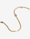 Collares Largos Canutillos Collar Largo Beads - Dorado