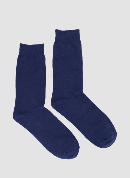 Medias de algodón de morley Azul