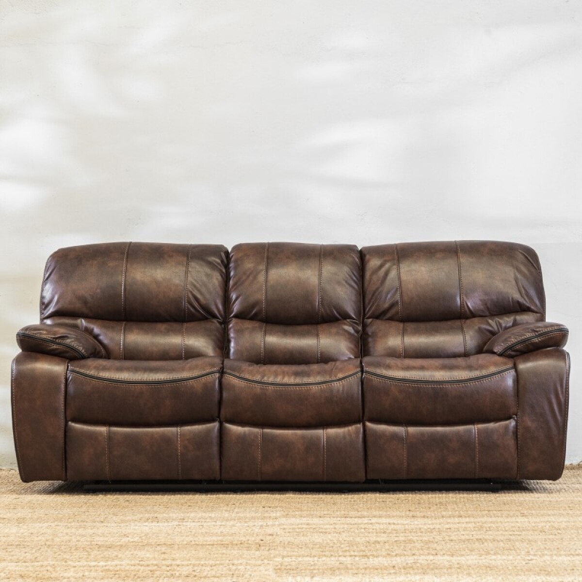 Sillón Reclinable Niza 3 Cuerpos Chocola 