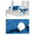 Almohadon Cuadrado Para Silla Eames Butaca Auto Colores Variante Color Azul Claro