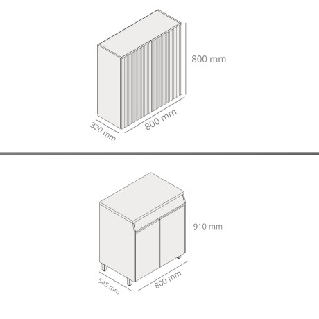 JUEGO MODULAR PARA COCINA INCLUYE AEREO Y BAJO MESADA GAMAS DE BEIGE