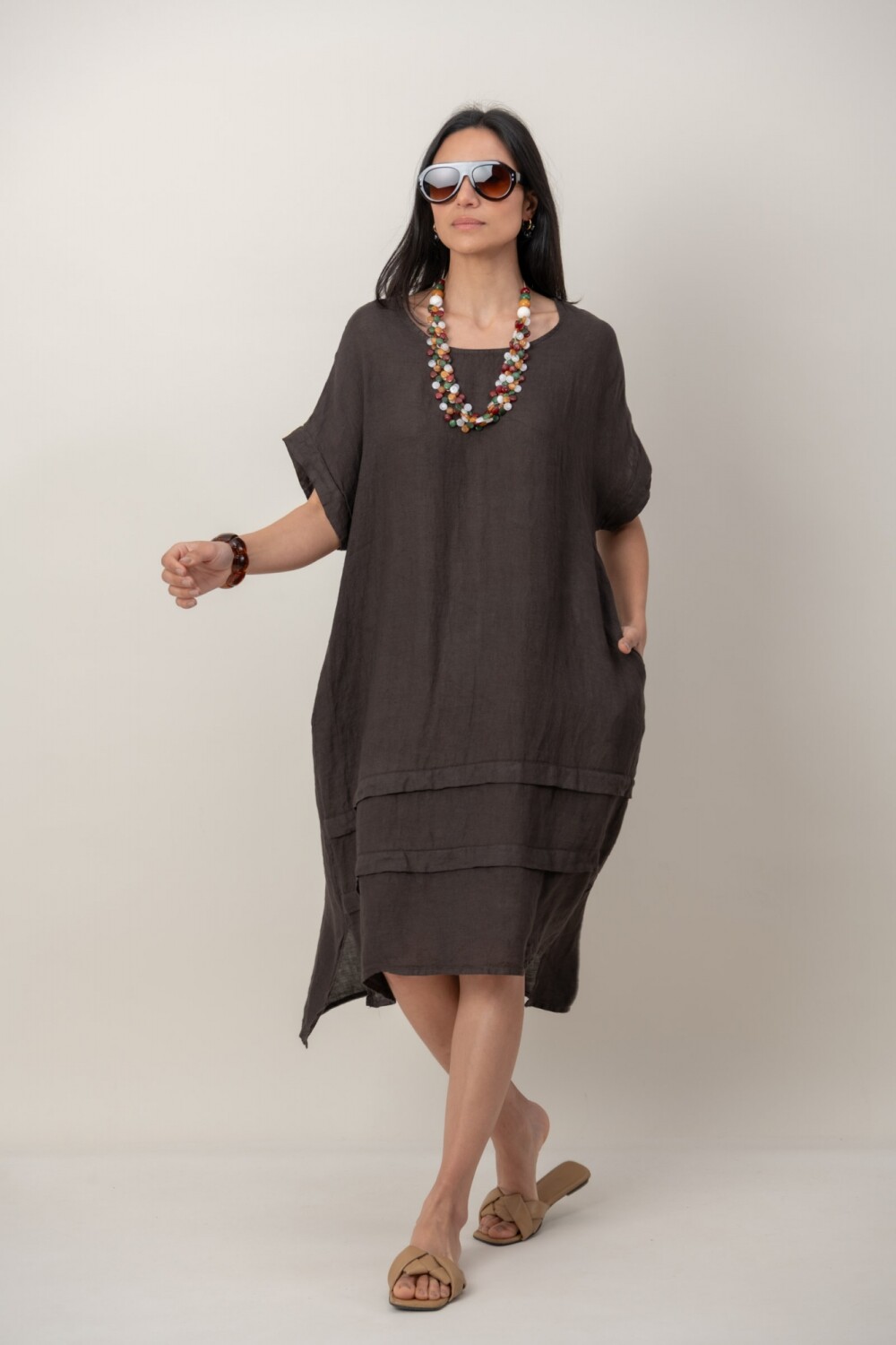 VESTIDO ENKI Chocolate