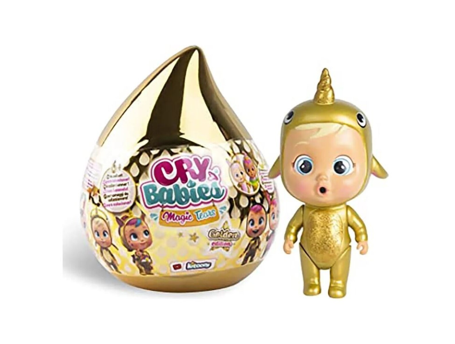 Bebés Llorones Cry babies Magic Tears Edición Dorada 