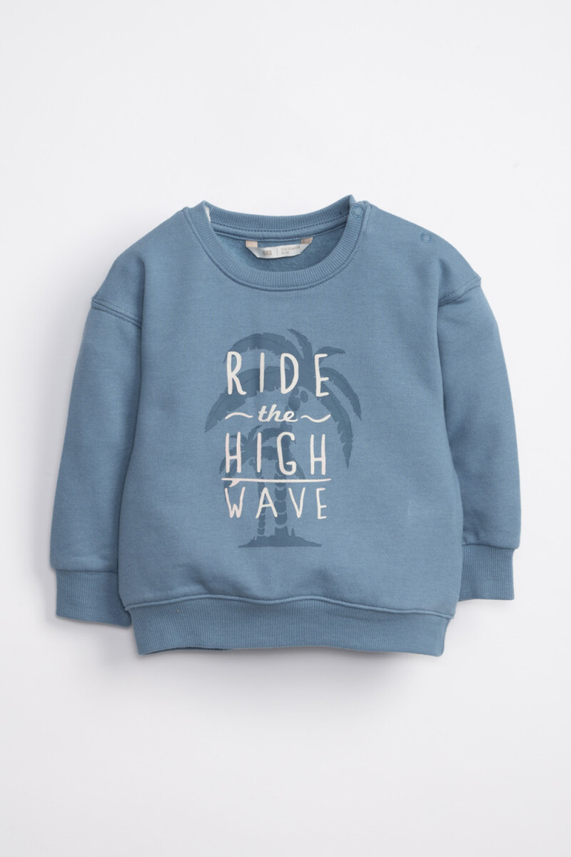 Buzo deportivo estampa - Wave 