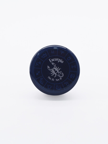 VELA ZODIACO ESCORPIO AZUL